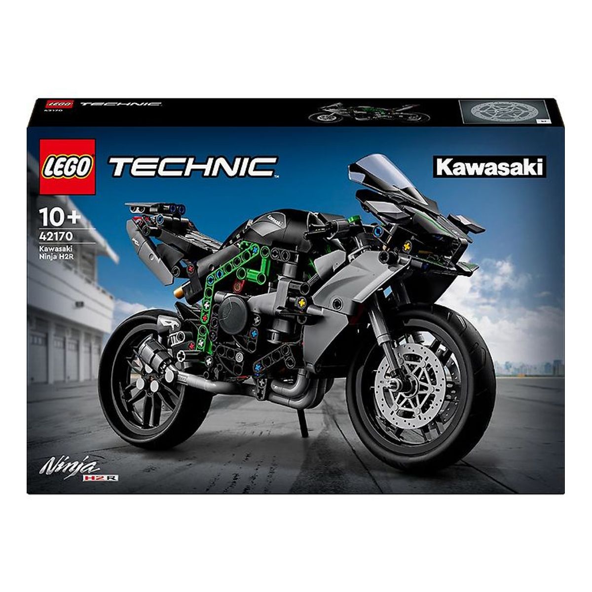 LEGO ® Technic - Kawasaki Ninja H2R-Motorcykel 42170 - 643 Dele