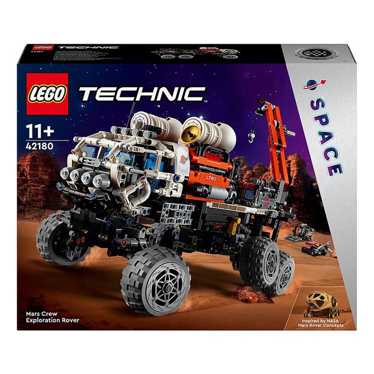 LEGO ® Technic - Mars-Teamets Udforskningsrover 42180 - 1599 Dele