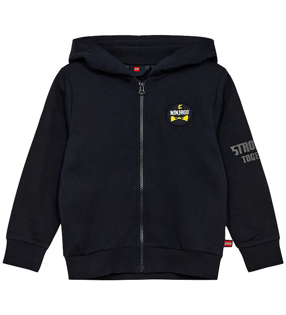 LEGO ® Wear Sweatshirt m. Lynlås - Ninjago - Sort