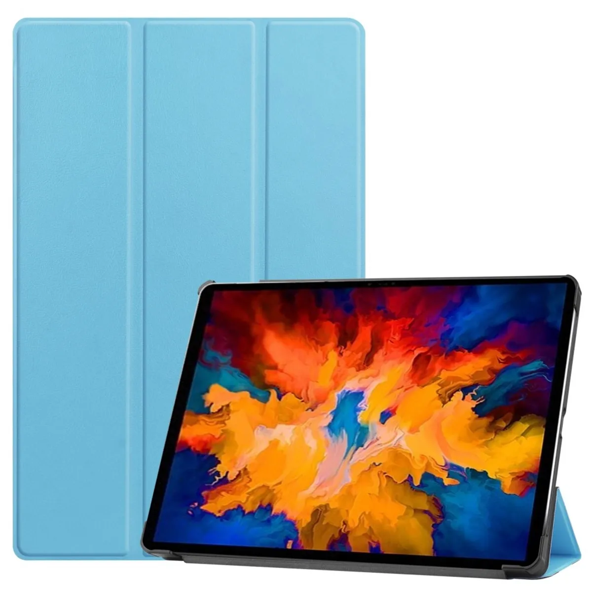 Lenovo Tab P11 Pro TB-J706F - Tri-Fold læder cover / taske - Blå