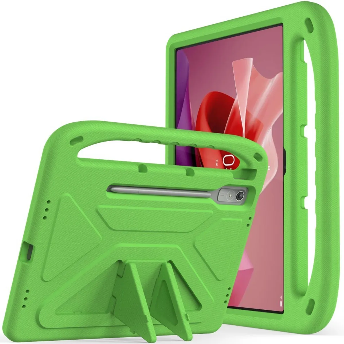 Lenovo Tab P12 - EVA Shockproof børnevenligt cover - Grøn