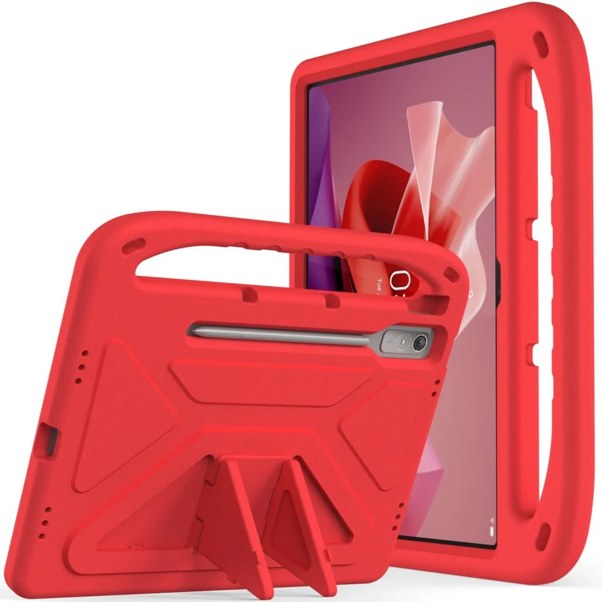 Lenovo Tab P12 - EVA Shockproof børnevenligt cover - Rød