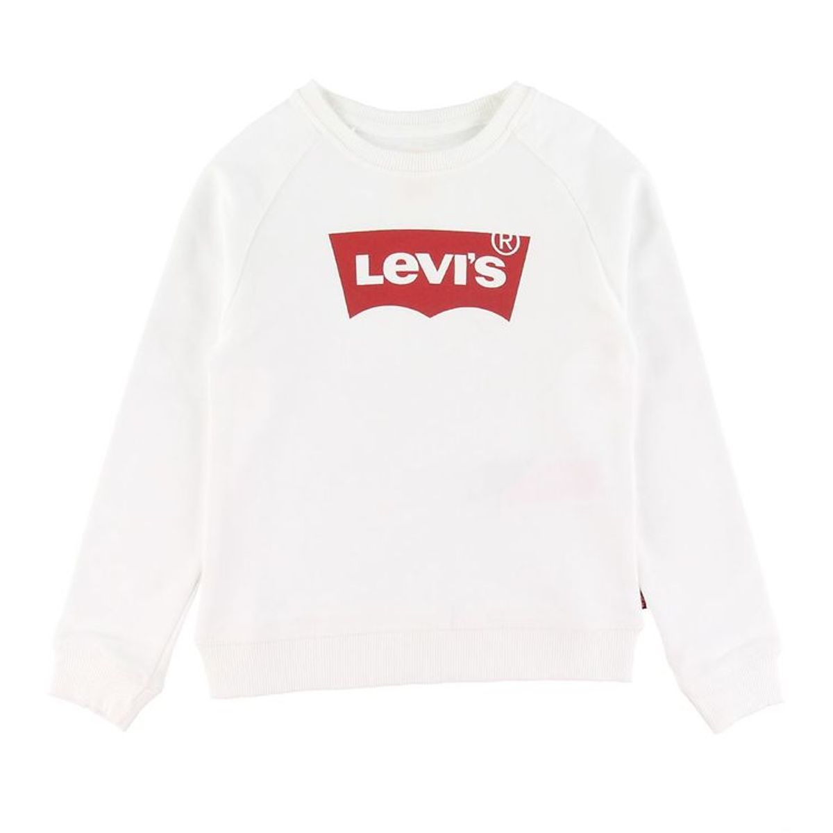 Levis Sweatshirt - Batwing - Hvid m. Logo