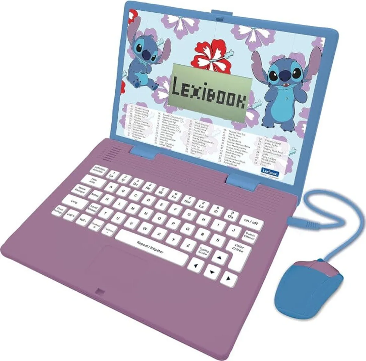 Lexibook - Laptop - Disney Stitch - Tosproget - Fransk Og Engelsk