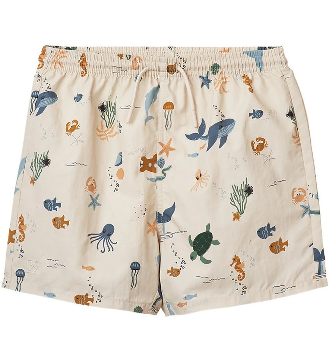 Liewood Badeshorts - Duke - UV40+ - Sea Creature/Sandy