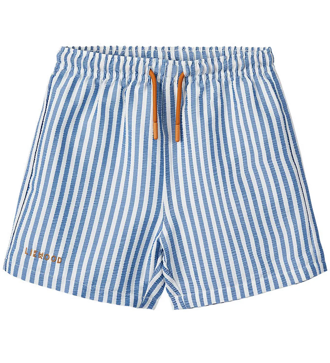 Liewood Badeshorts - Duke - UV40+ - Stripe Riverside/Creme De La