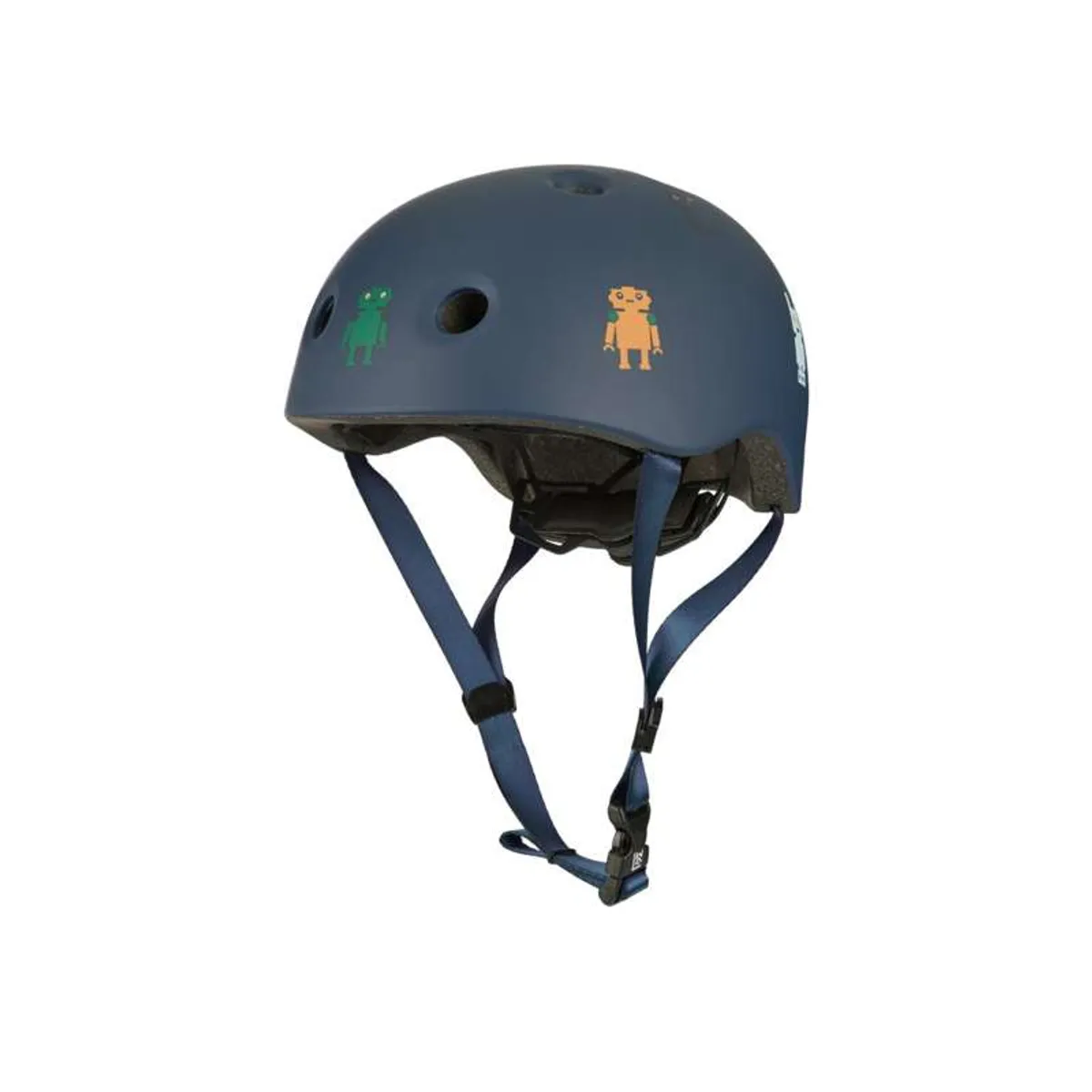 Liewood Hilary Bike Helmet - Robots/Indigo Blue