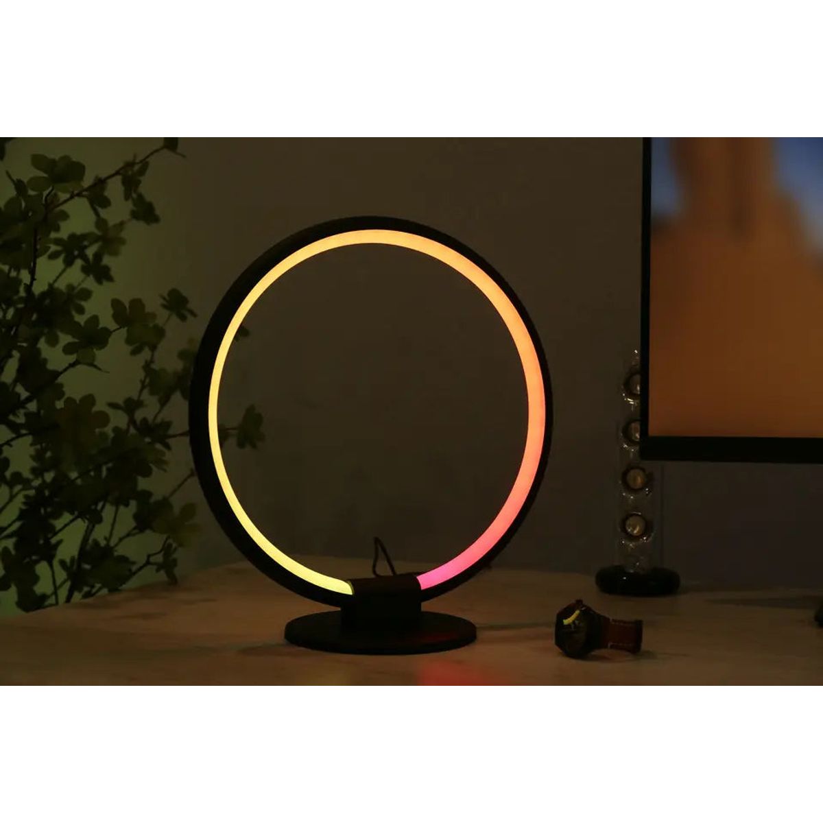 Lightish Circle Led Bordlampe Rgb