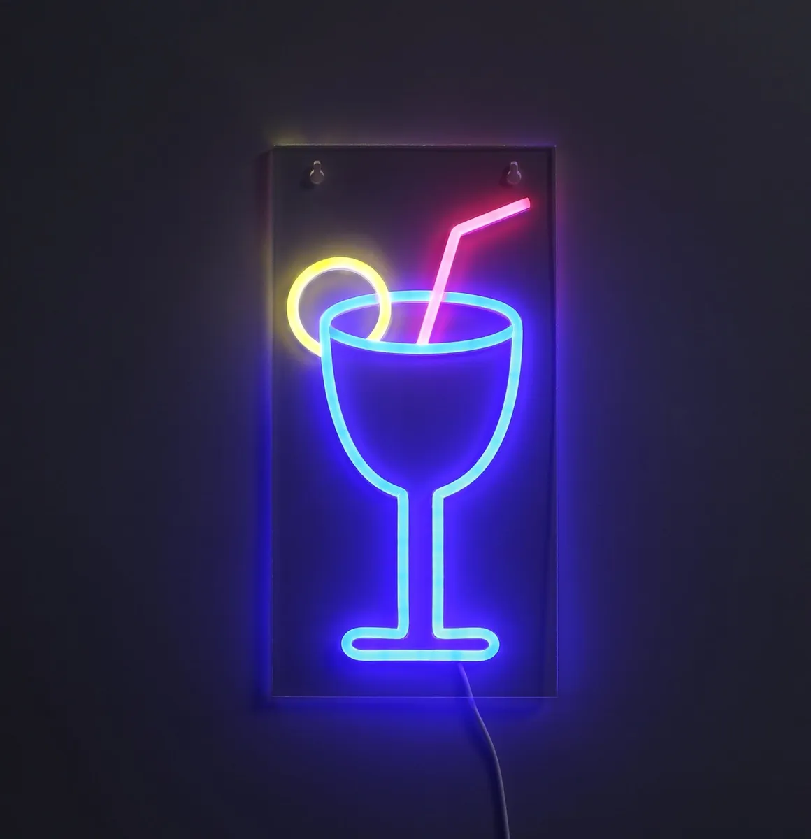 Lightish Drink Neon Væglampe