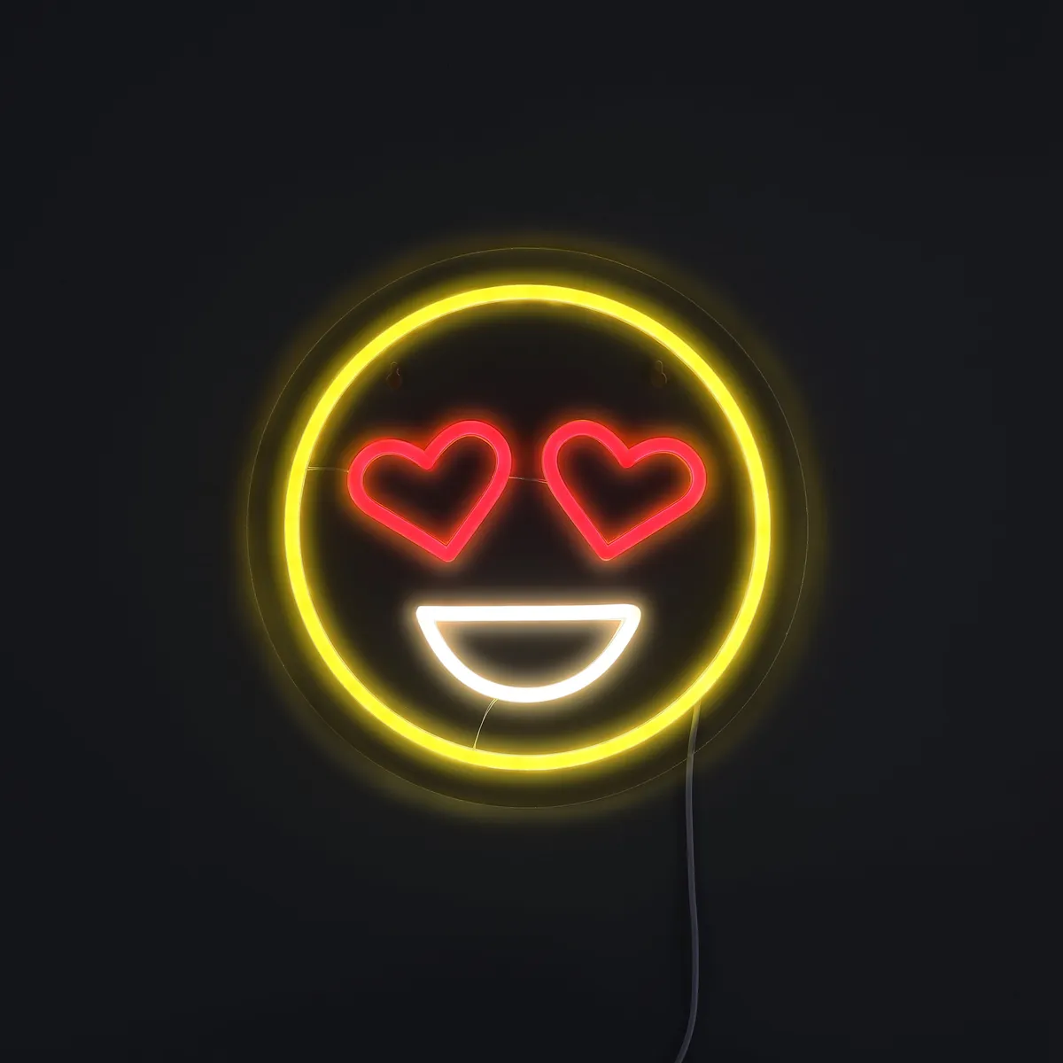 Lightish Emoji Love Neon Væglampe