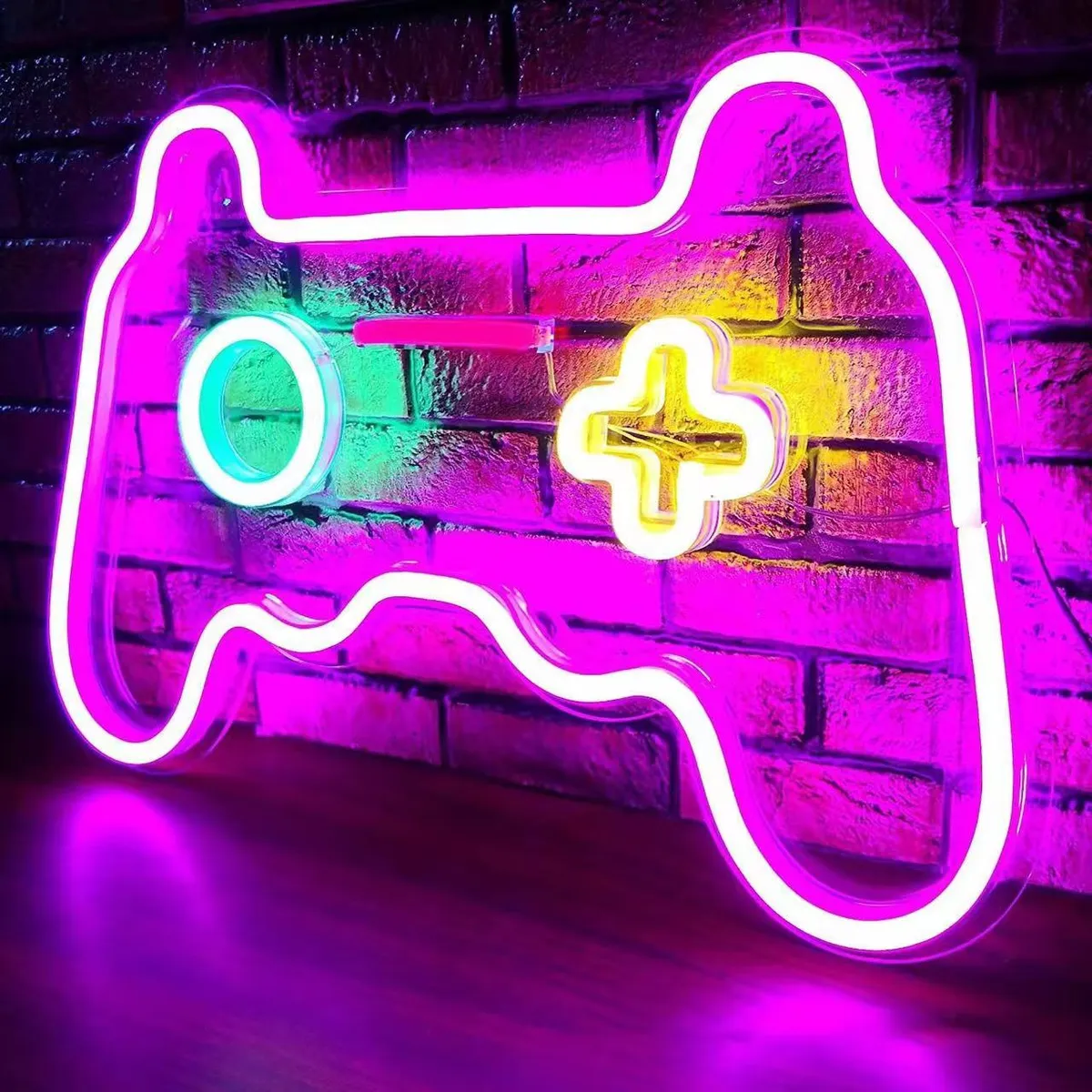 Lightish Joystick Neon Væglampe Pink