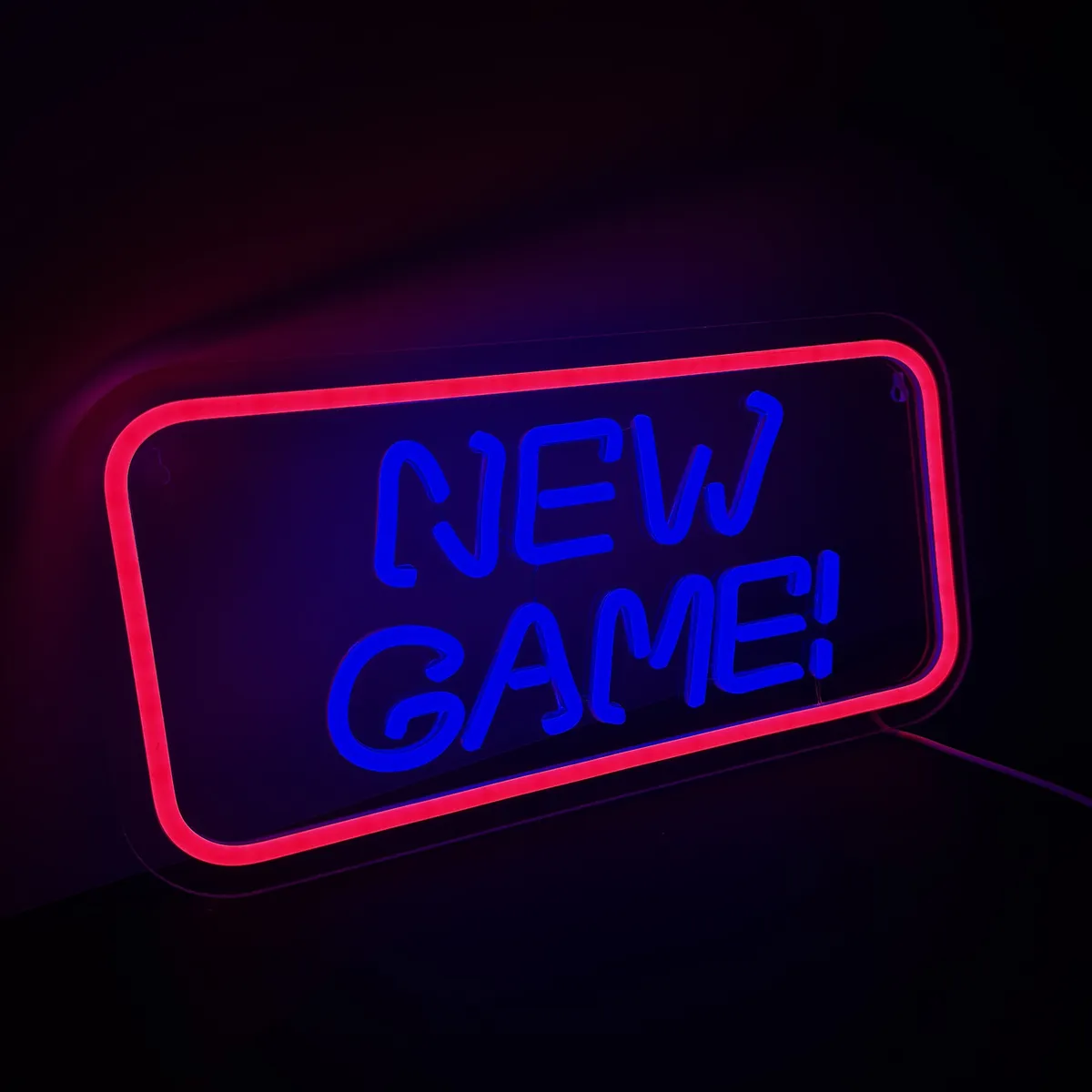 Lightish New Game Neon Væglampe