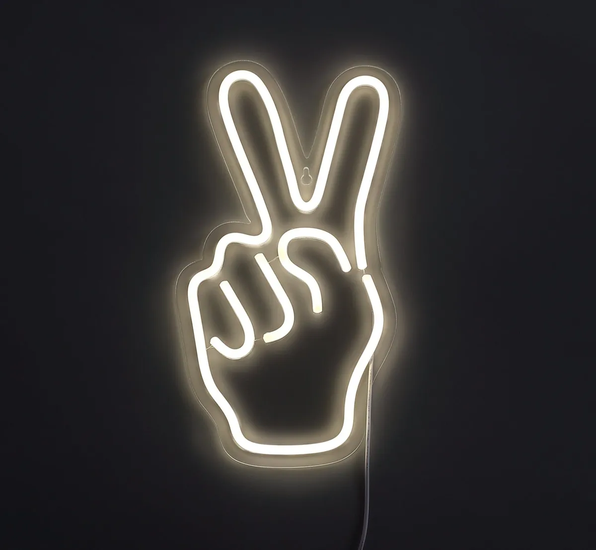 Lightish Peace Neon Væglampe