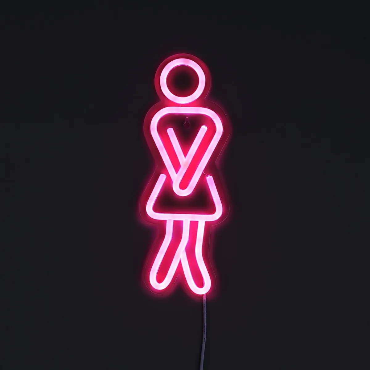 Lightish Wc Woman Neon Væglampe