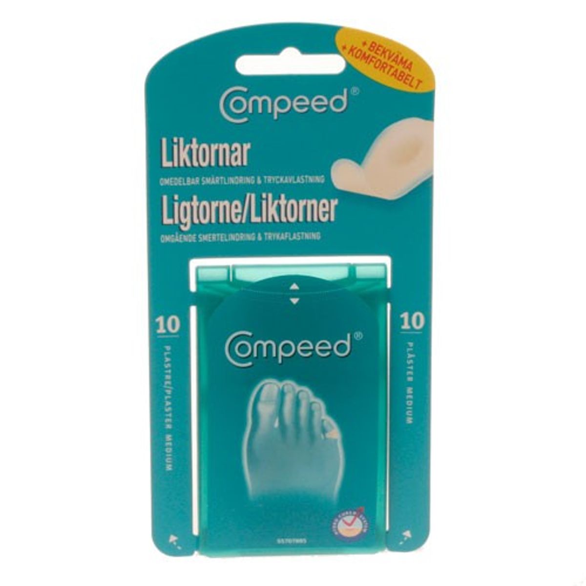 Ligtorn plaster medium - 10 stk - Compeed