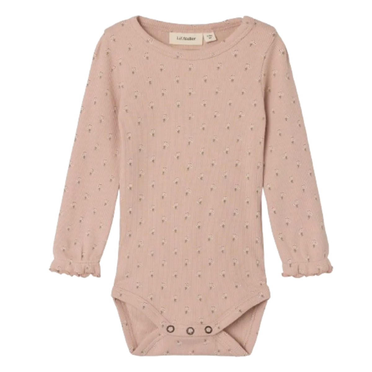 Lil' Atelier body i rib - Gago Fia - Blomster - Rose Dust - 62