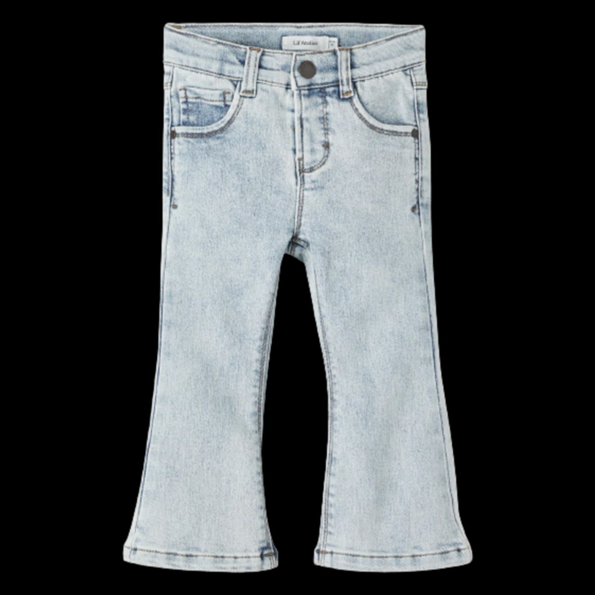 Lil' Atelier jeans - Bootcut Fit - Light blue denim - 104