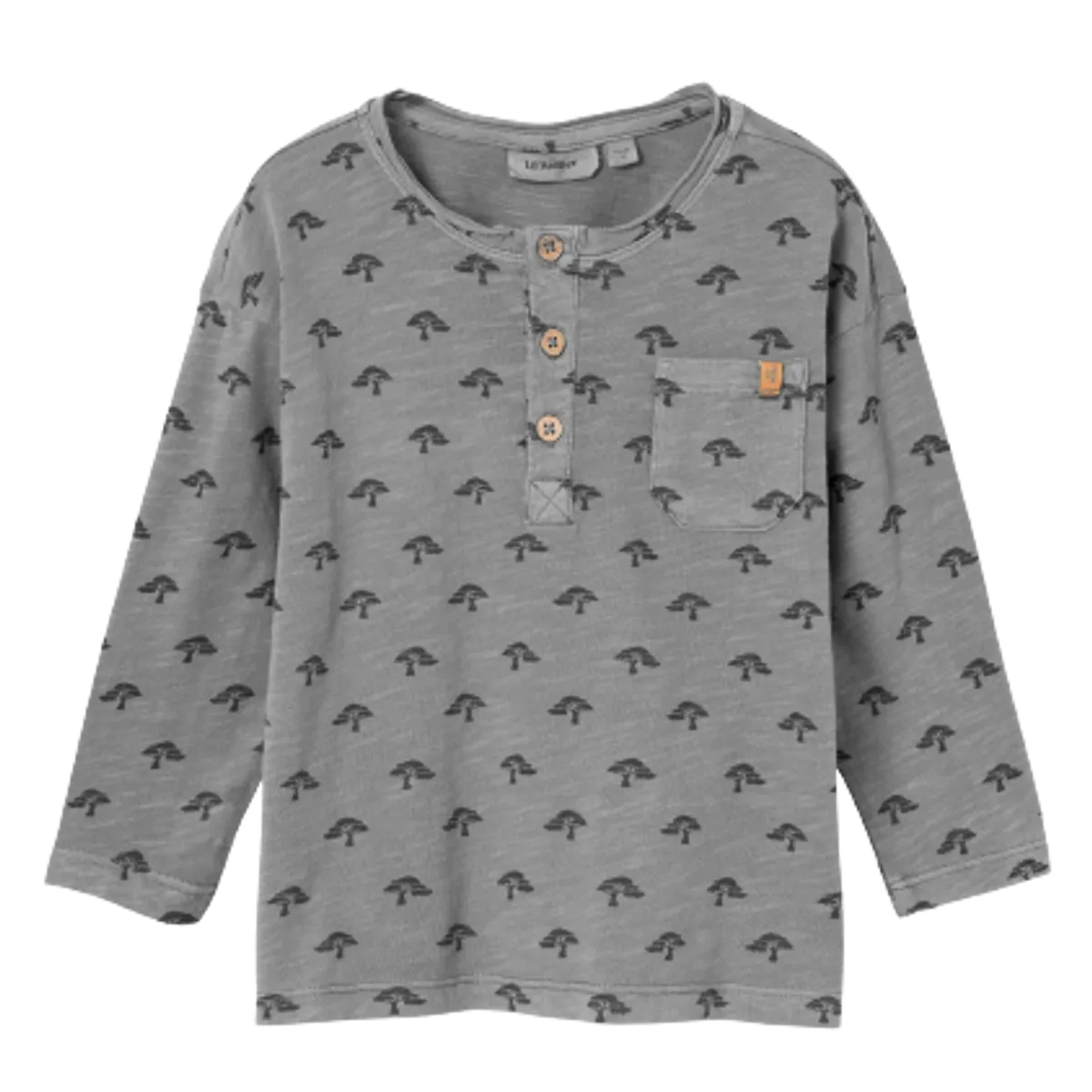 Lil' Atelier t-shirt med lange ærmer - Quiet shade - 122/128