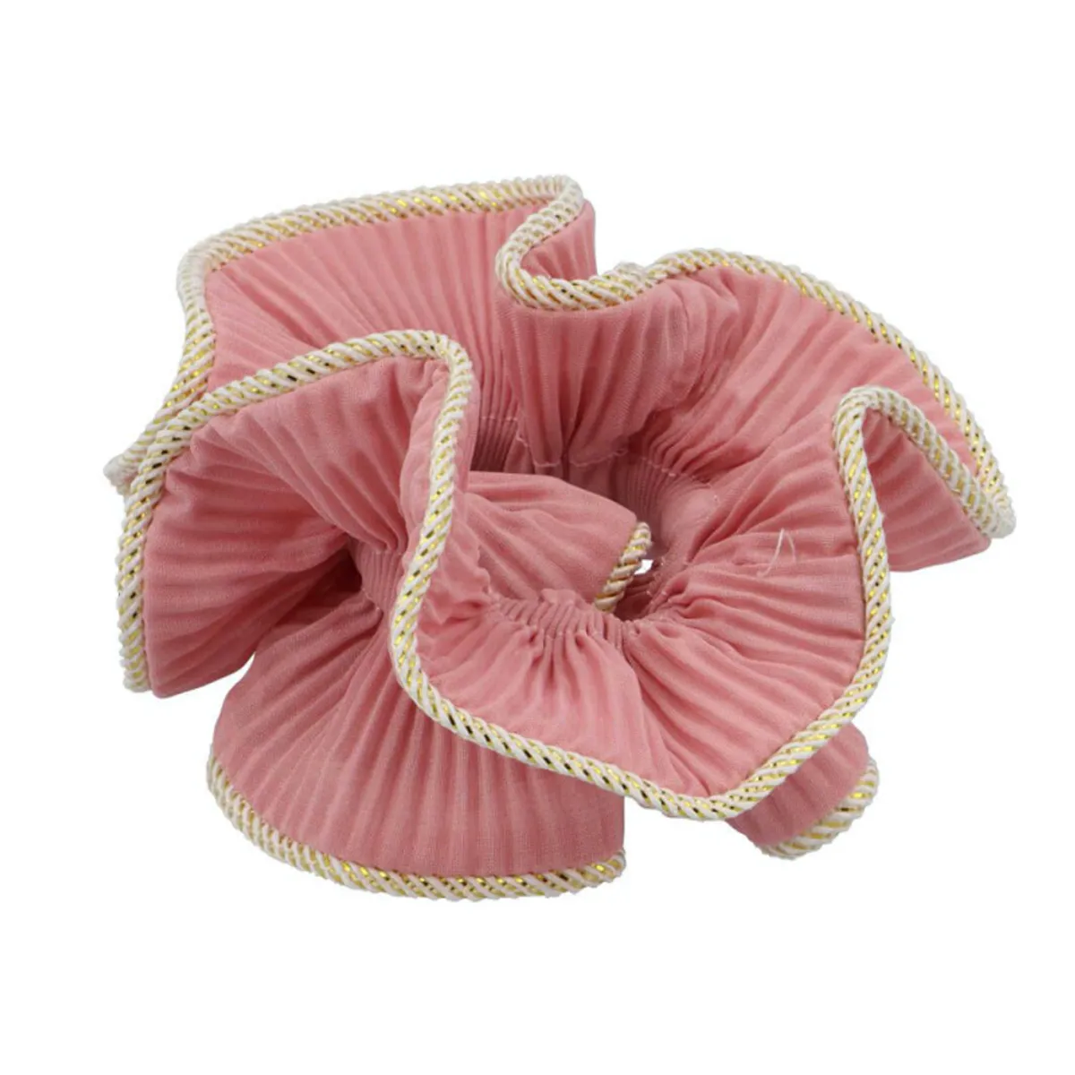 Lilje scrunchie fra By Stær - Antique Rose