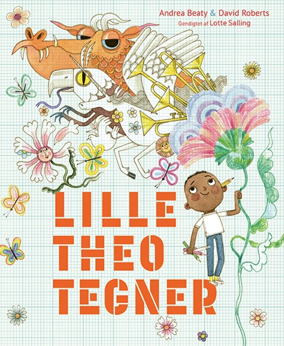 Lille Theo tegner