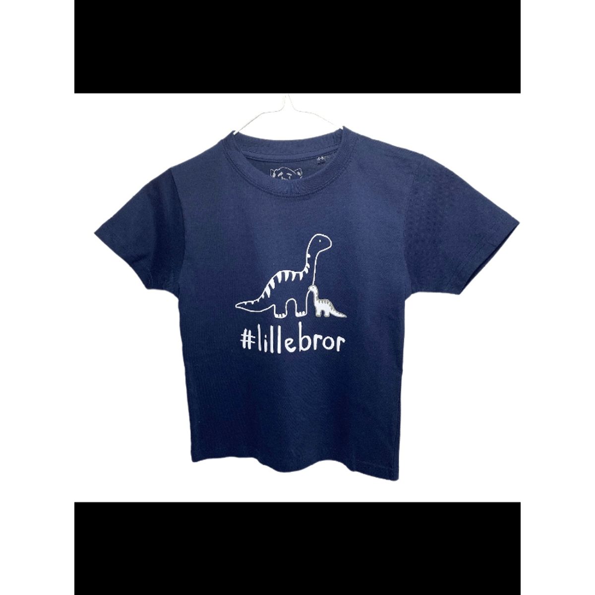 #Lillebror T-Shirt S/S, Blue Navy - Legekammeraten.dk