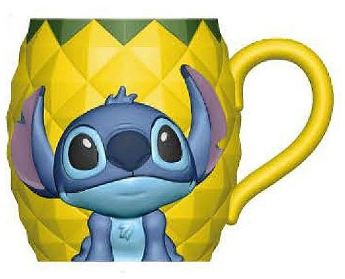 Lilo & Stitch - Stitch Pineapple - 3D Mug 414ml