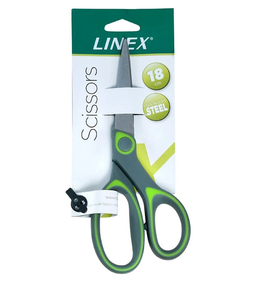 Linex Saks - 18 cm - Grå/Grøn