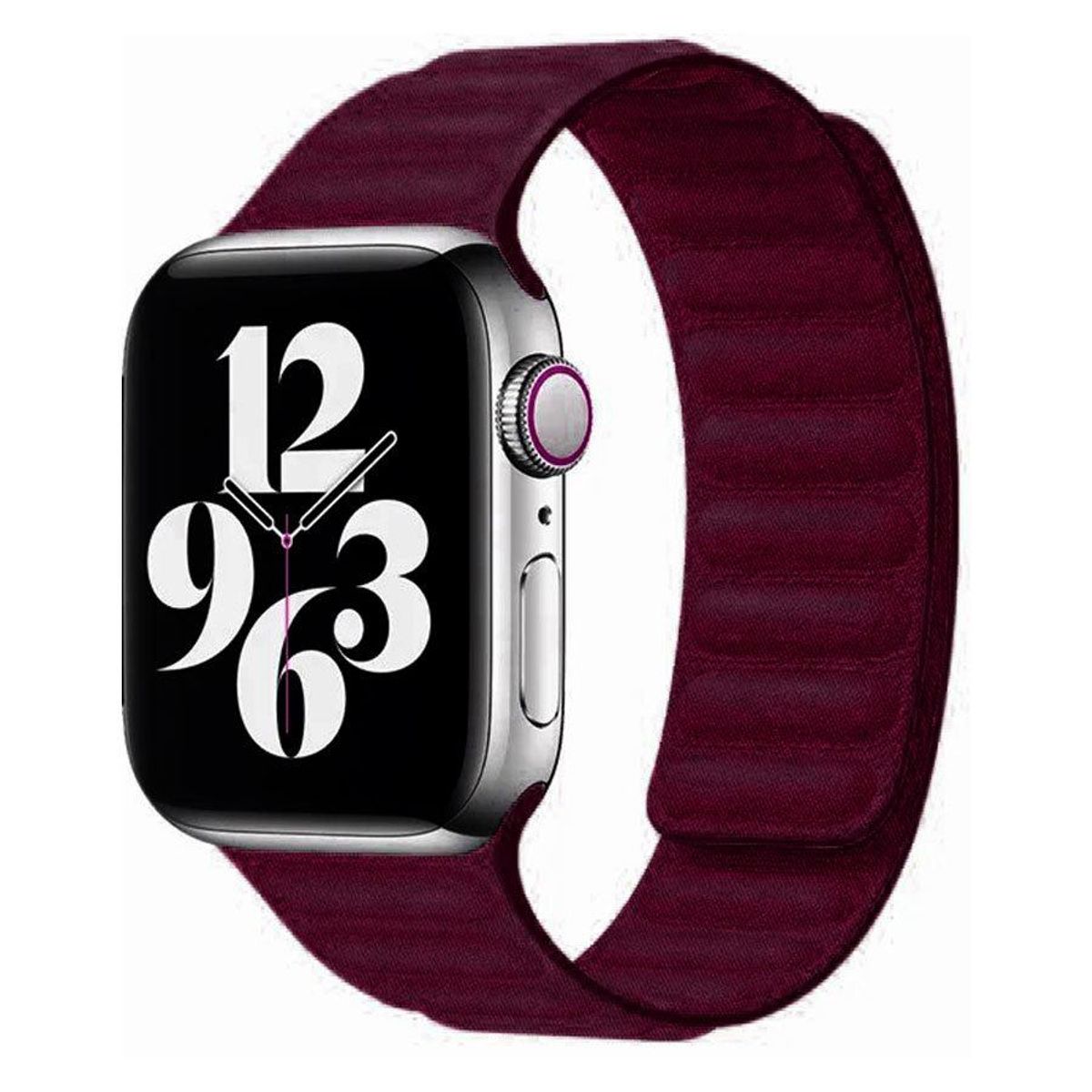 Lippa Apple Watch finewoven rem 38/40/41, Lilla