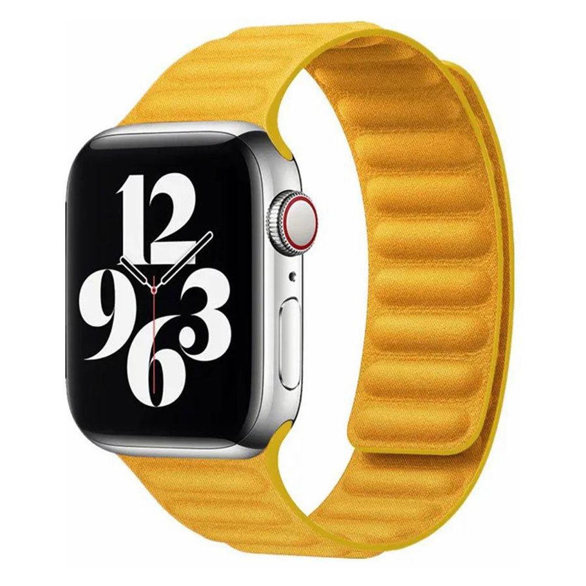 Lippa Apple Watch finewoven rem 42/44/45/49, Gul