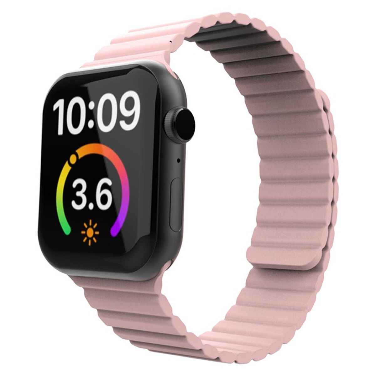 Lippa Apple Watch magnetisk silikonerem 38/40/41, Pink