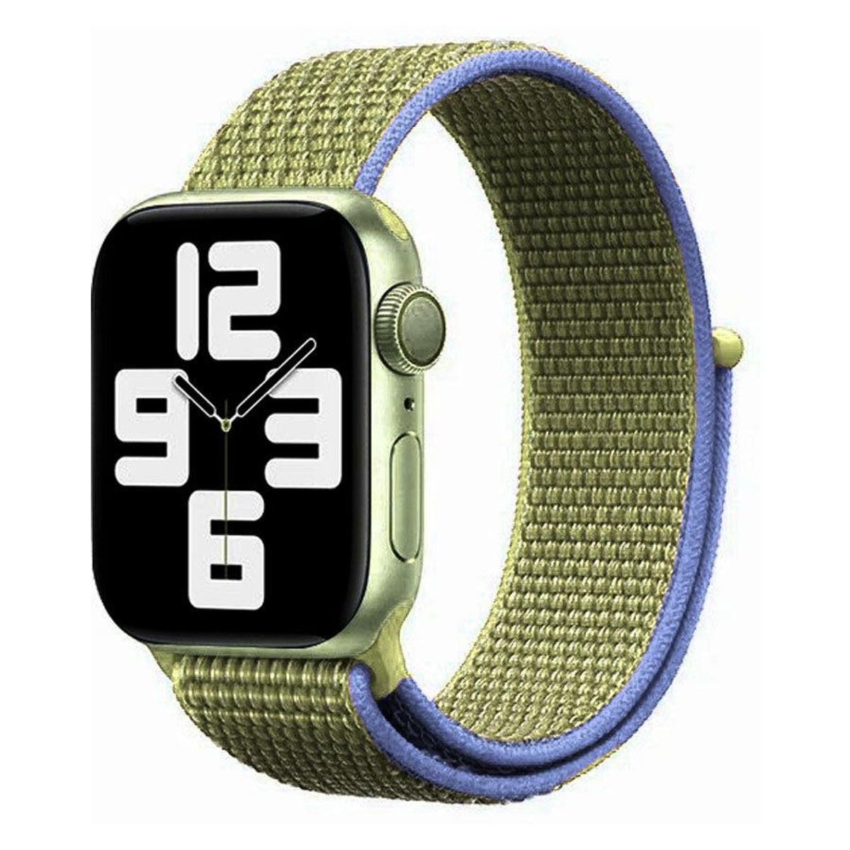 Lippa Apple Watch nylonrem 38/40/41, Karamel