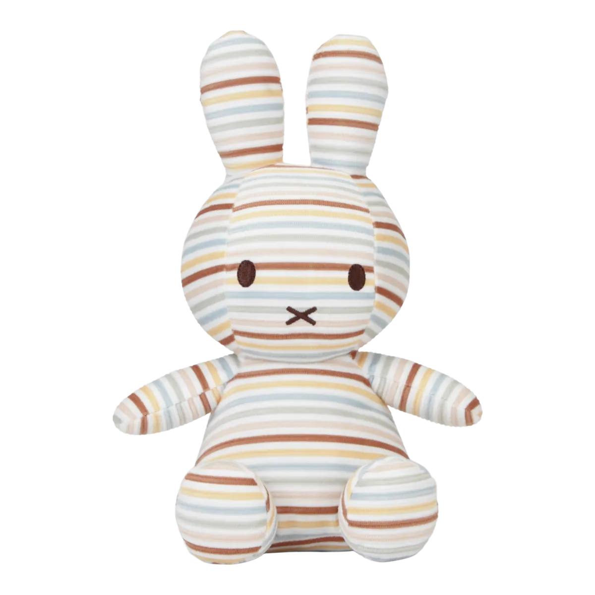 Little Dutch Miffy Kramme Bamse 25 cm - All Over Vintage Sunny Stripes