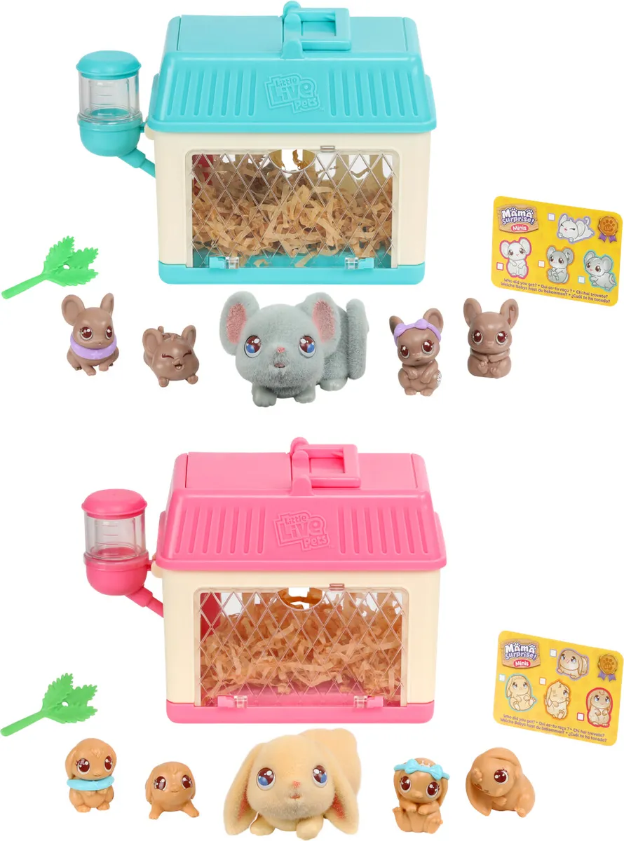 Little Live Pets - Mama Surprise Minis - Interaktiv Dyr - Assorteret