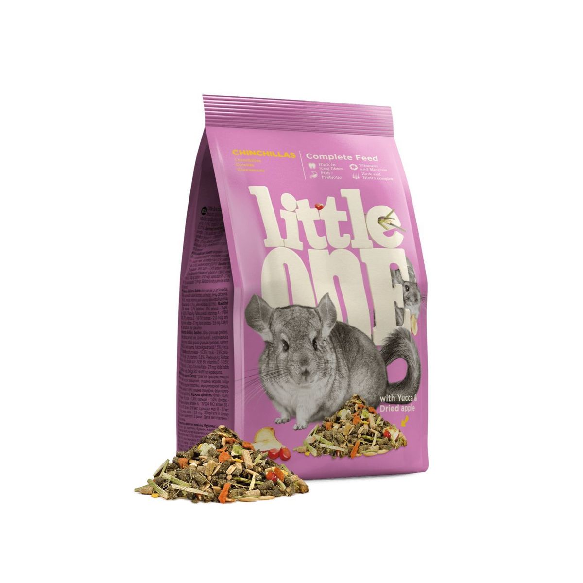 Little One Muesli Chinchillaer, 900 g Gnaverfoder