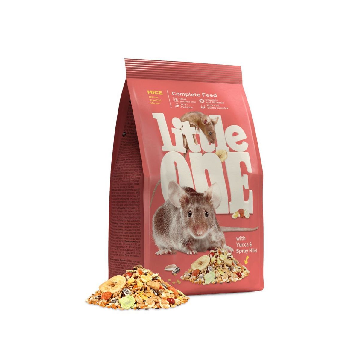 Little One Muesli Mus, 400 g Gnaverfoder