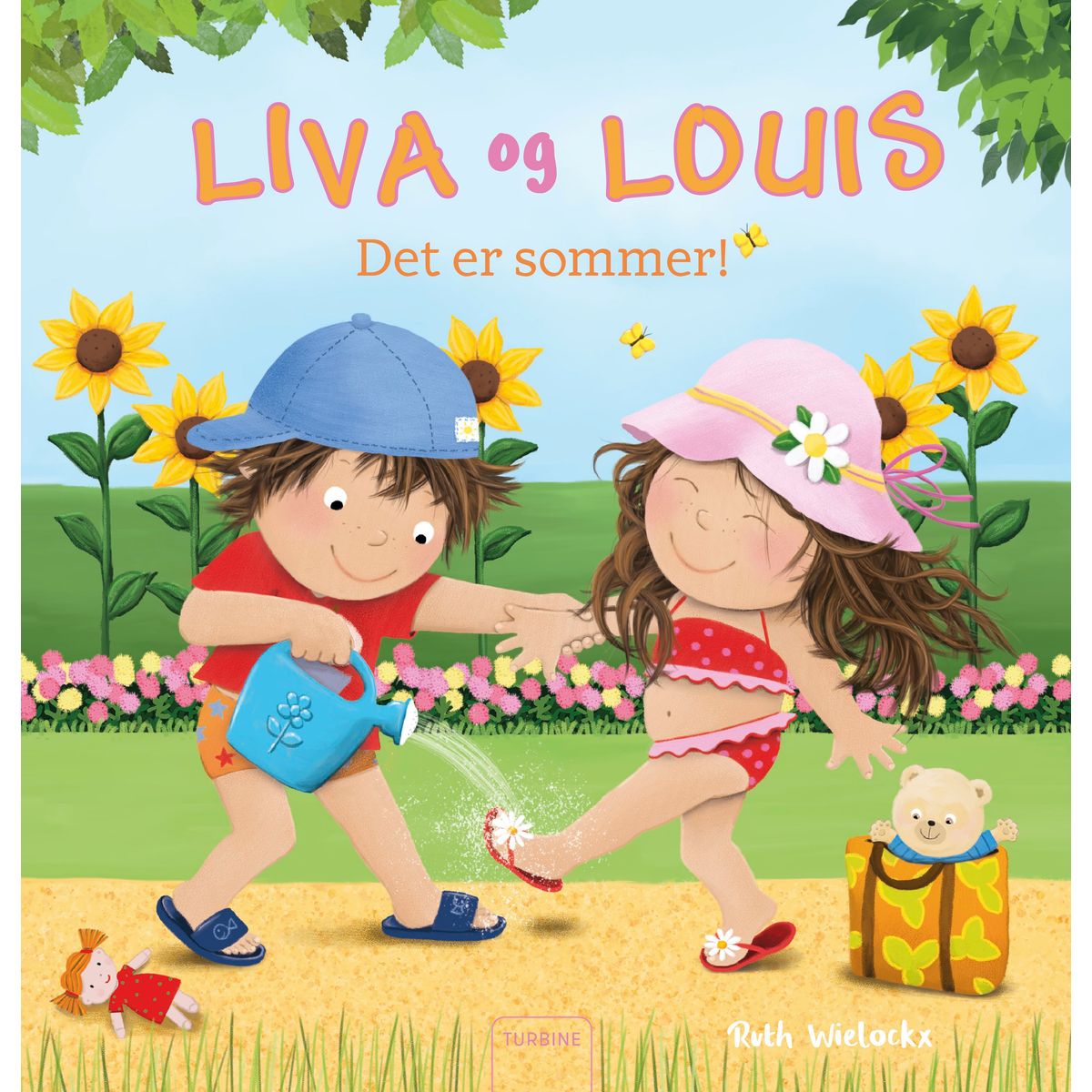 Liva og Louis. Det er sommer