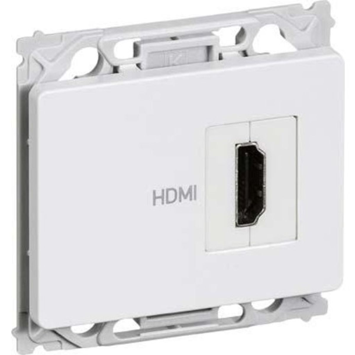 LK Opus 66 HDMI-udtag, 1 modul, Hvid