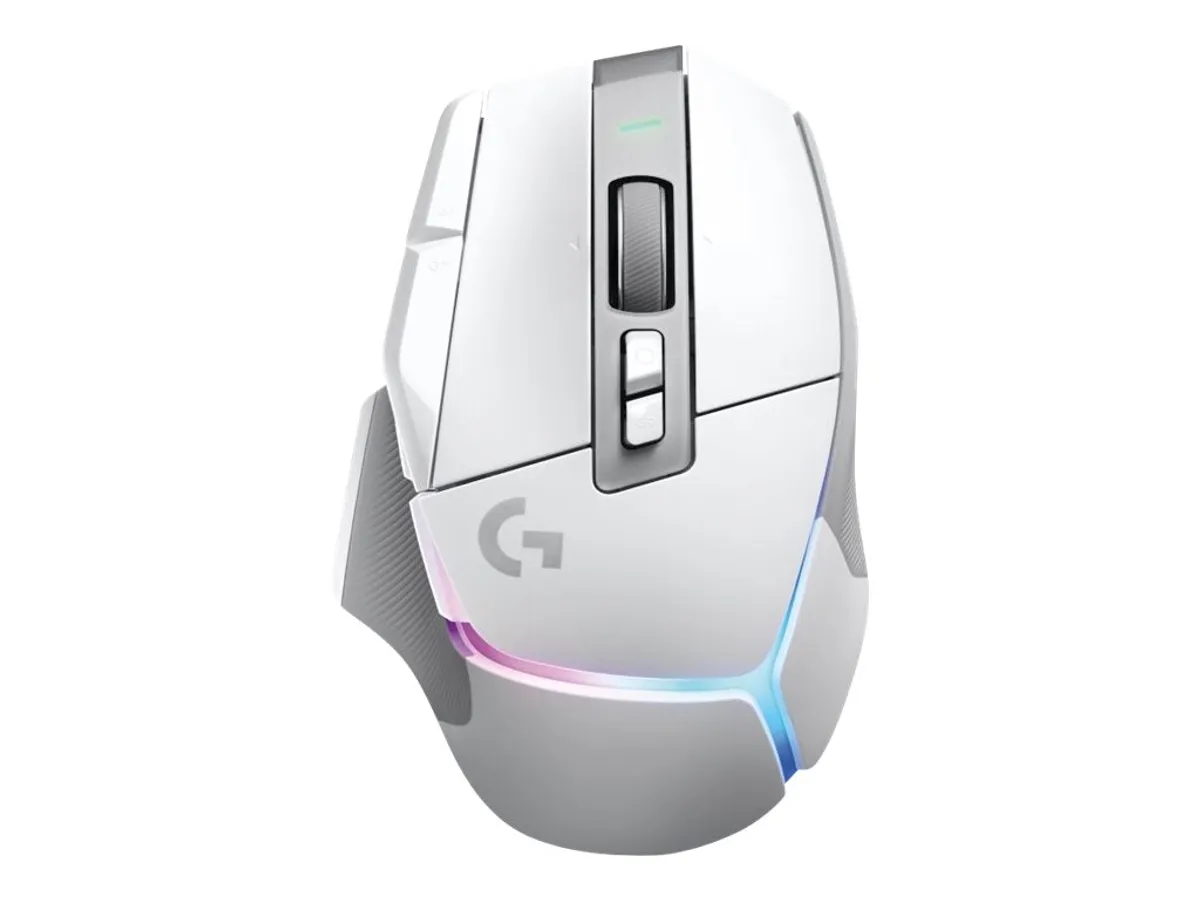 Logitech G G502 X PLUS Optisk Trådløs Hvid