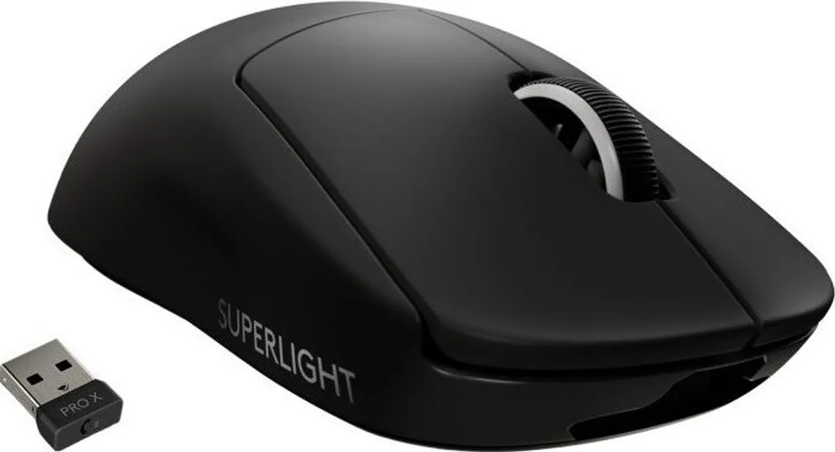 Logitech - G Pro X Superlight Trådløs Gaming Mus - Sort