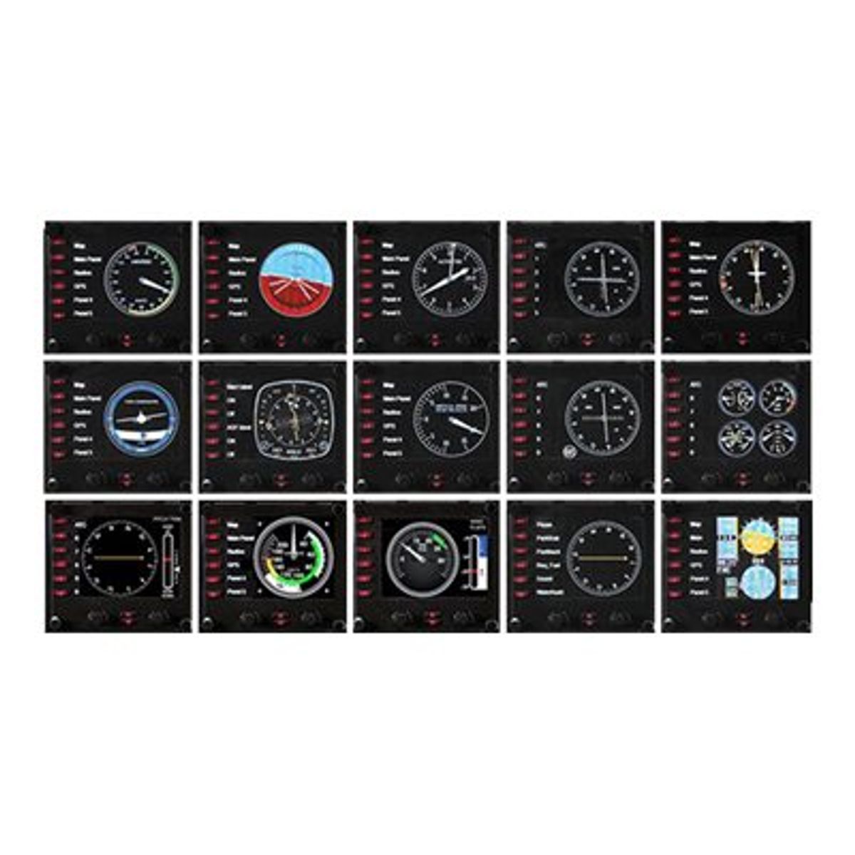 Logitech - G Saitek Pro Flight Instrument Panel /PC