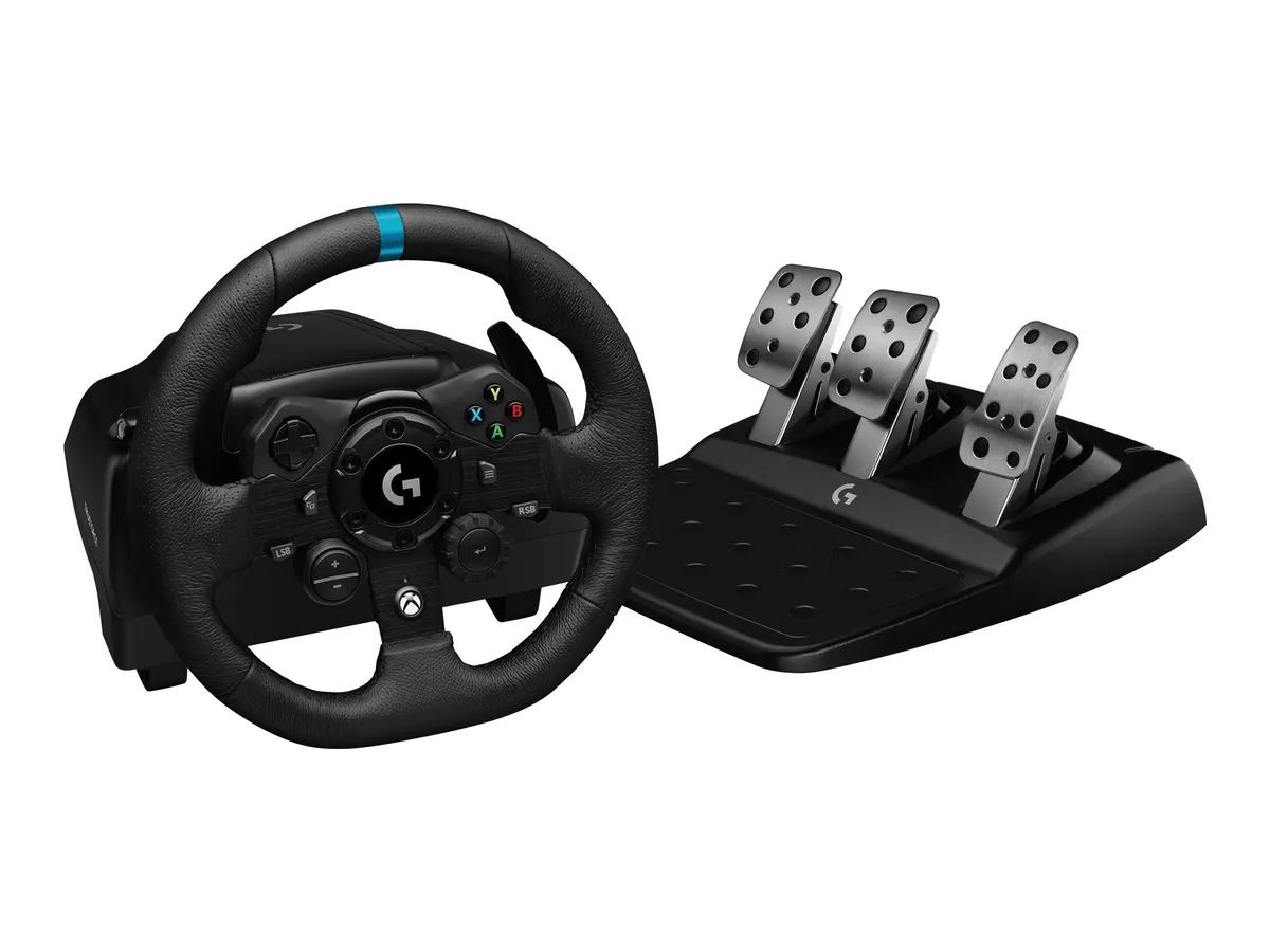 Logitech G923 Rat og pedalsæt PC Sony PlayStation 5 og ps4