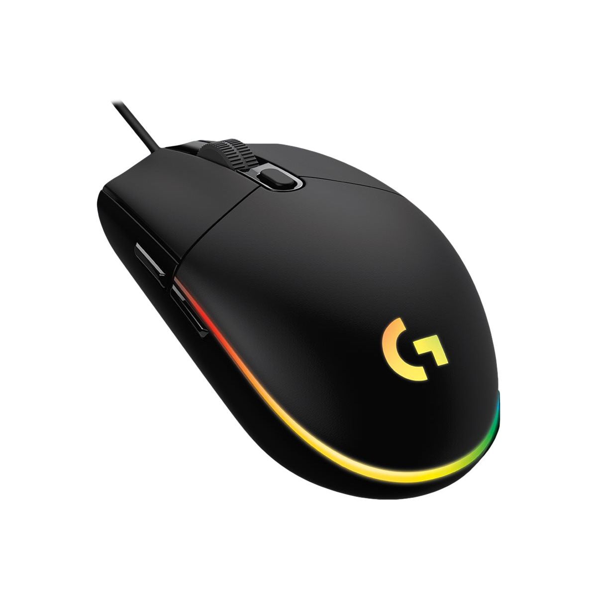 Logitech Gaming Mouse G102 LIGHTSYNC Optisk Kabling Sort