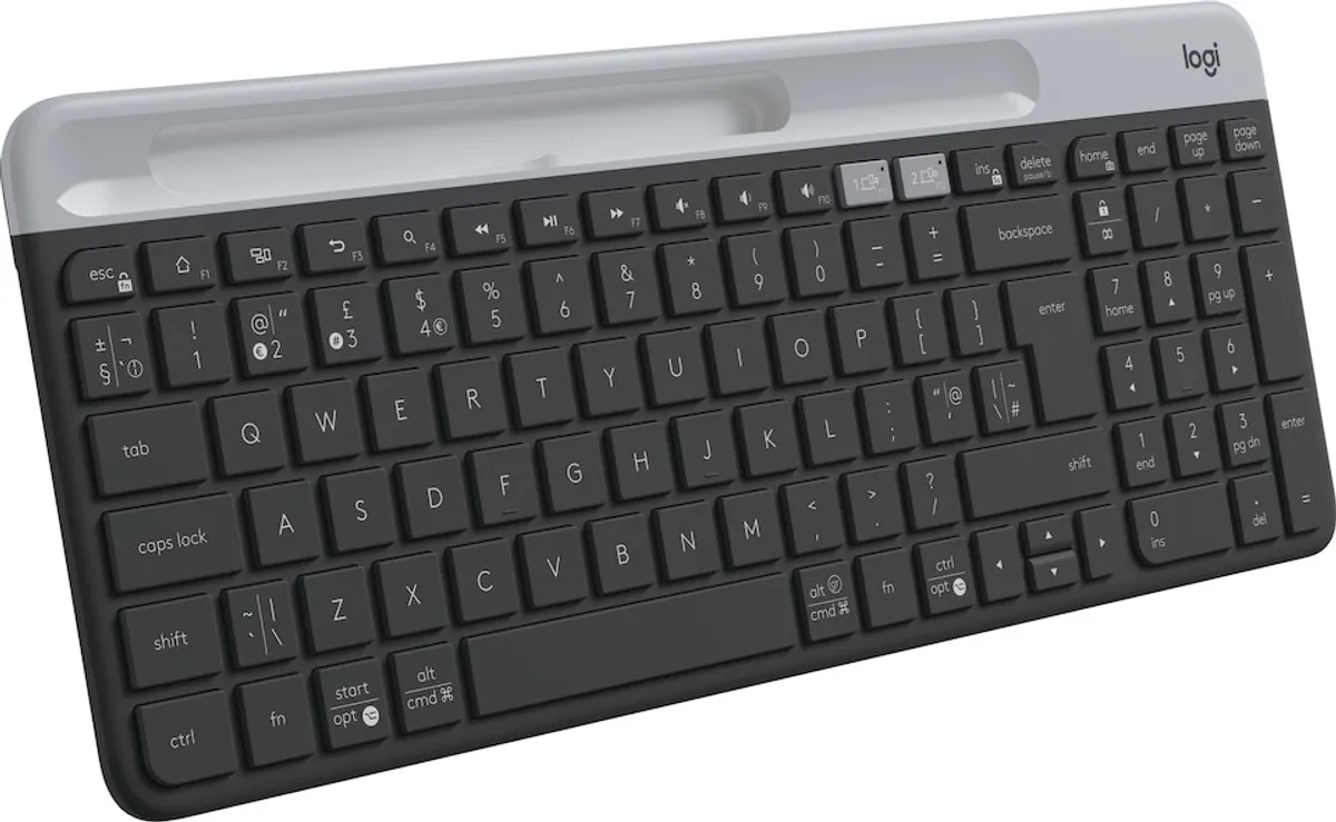 Logitech K580 - Trådløs Tastatur - Slim Multi-device