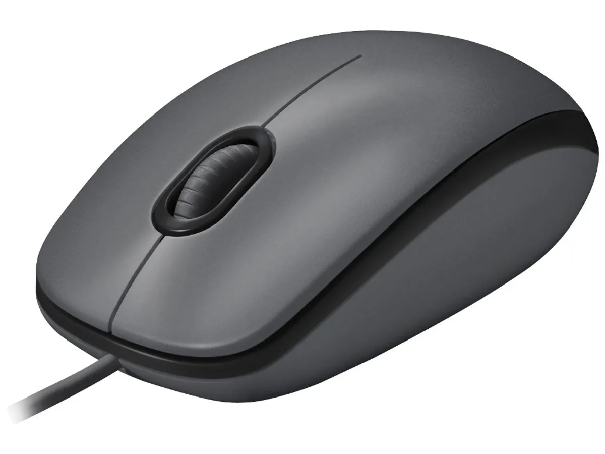 Logitech M100 Mouse Grey