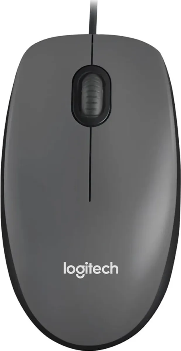 Logitech M100 - Usb Mus - Sort