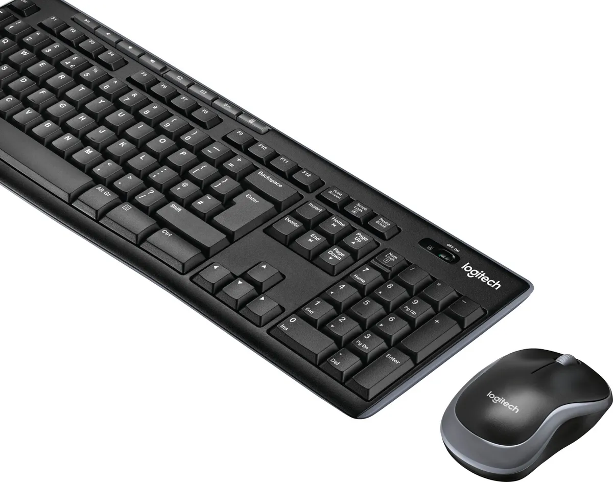 Logitech Mk270 Trådløs Tastatur Og Mus Sæt