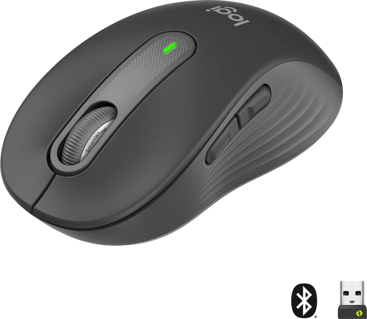 Logitech Signature M650 - Trådløs Mus - Sort