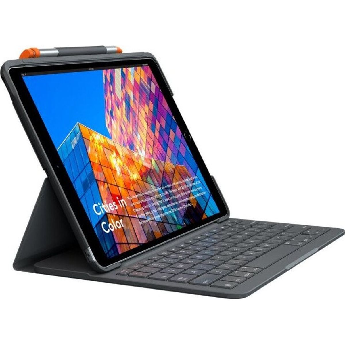 Logitech Slim Folio - 10,2" Ipad 7. Generation - Graphite