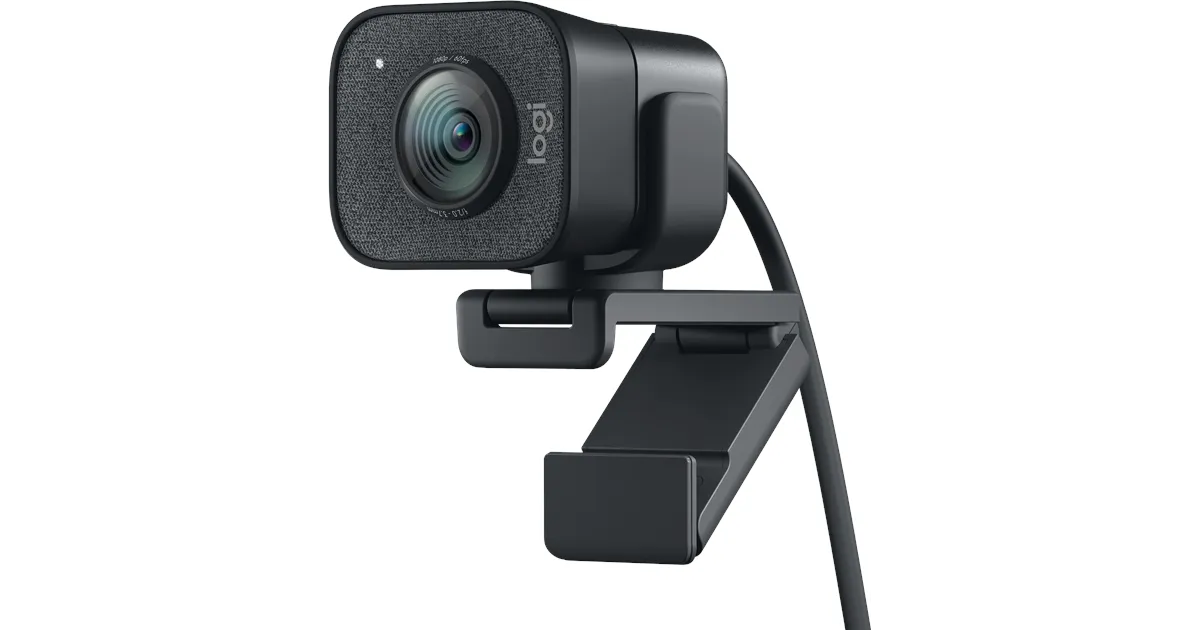 Logitech - STREAMCAM Graphite webcam sort