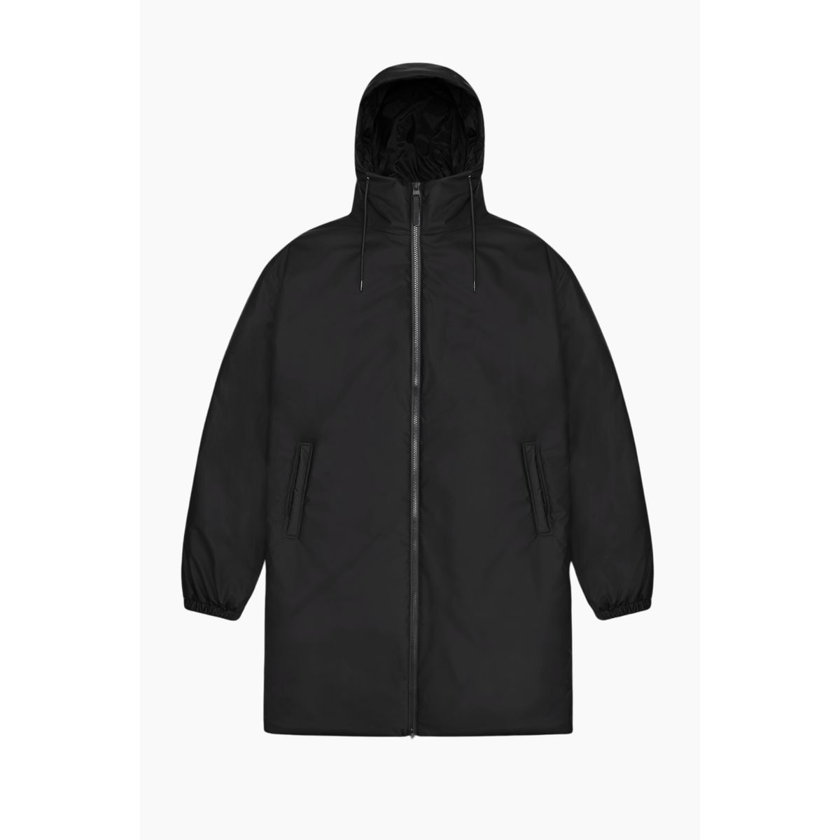 Lohja Longer Insulated Jacket W3T2 - Black - Rains - Sort L